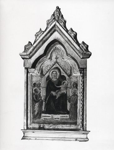 A. C. Cooper — Jacopo del Casentino - sec. XIV - Madonna con Bambino in trono e santi — insieme